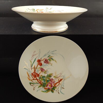 ANTICA FRUTTIERA CENTROTAVOLA O ALZATA PORCELLANA LIMOGES CHARLES FIELD HAVILAND