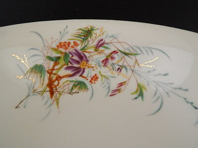 ANTICA FRUTTIERA CENTROTAVOLA ALZATA PORCELLANA LIMOGES CHARLES FIELD HAVILAND