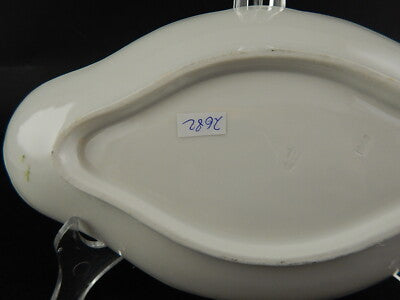 ANTICA RAVIERA PIATTO BURRO PORCELLANA GINORI DOCCIA LIBERTY F.LLI FINOCCHI ROMA