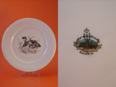 BAVARIA WINTERLING - PIATTO IN PORCELLANA SERIE PESCI #3