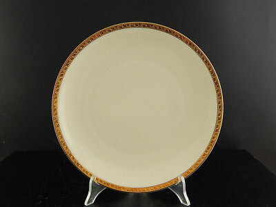 ANTICO SERVIZIO 4 PIATTI PORCELLANA DECORO ORO ZECCHINO HEINRICH &CO BAVARIA