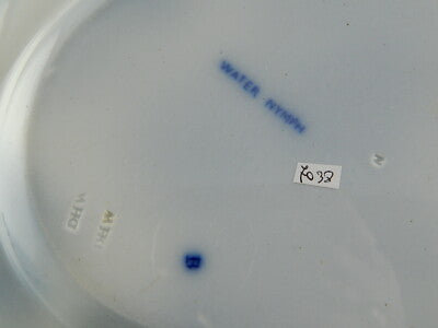 ANTICO VASSOIO RAVIERA CERAMICA WEDGWOOD WATER NYMPH DIPINTO MANO FINE '800