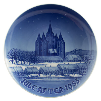 ROYAL COPENHAGEN BING&GRONDAHL PIATTO DI NATALE 1955 ORIGINALE PORCELLANA PRIMA