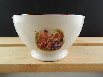 ARTE POVERA ANTICA SCODELLA TAZZA CERAMICA REVELLI LAVENO ANGELICA KAUFFMANN