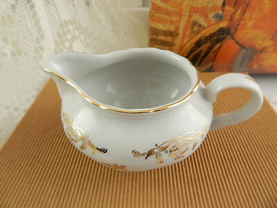 ANTICA RARA LATTIERA PORCELLANA BAVARIA U.S. ZONE METÀ 900 STILE THERESIA