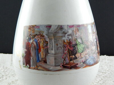 ANTICA BROCCA VERSATOIO CERAMICA RICHARD MILANO DECORO STILE IMPERO DEL 1929