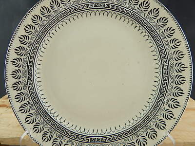 ANTICO RARO PIATTO CERAMICA INGLESE NILE JONES & SONS STOKE TRENT POTTERY 1874