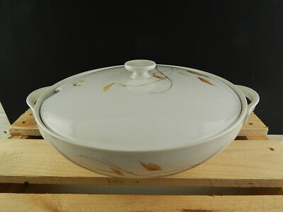 VINTAGE ZUPPIERA CENTROTAVOLA PORCELLANA HEINRICH &CO SELB BAVARIA ANMUT