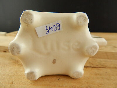 ANTICA LIBERTY LATTIERA BRICCO CERAMICA DECORATA CON ROSE LUISE