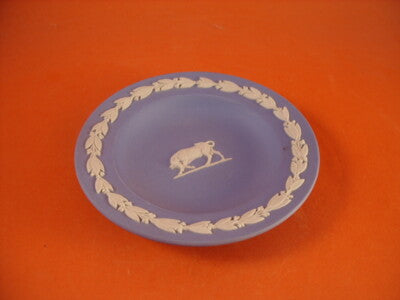 WEDGWOOD PIATTO JASPER AZZURRO