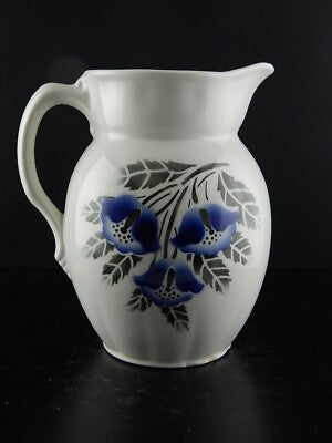 ANTICA CARAFFA BROCCA VERSATOIO CERAMICA SVEDESE RORSTRAND ART NOUVEAU LIBERTY