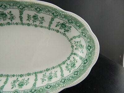WEDGWOOD&CO MURIEL VERDE VASSOIO PIATTO OVALE RAVIERA SEMI-PORCELLANA PRIMO 900