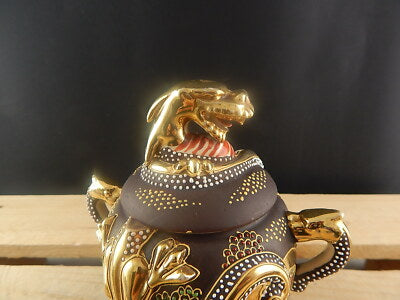 ANTIQUARIATO ORIENTALE 1920 CERAMICA GIAPPONE SATSUMA SHIMAZU CREST POTICHE