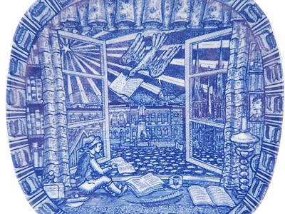 RORSTRAND PIATTO PORCELLANA NATALE 1976 PORCELAIN CHRISTMAS PLATE COLLEZIONE