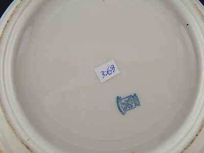 SCHUMANN BAVARIA PREZIOSO CENTROTAVOLA FRUTTIERA PORCELLANA TRAFORATA 1930