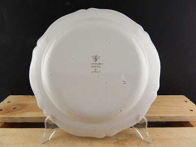 ANTICO 1946 PIATTO PIANO CERAMICA IMOLA TECNICA E DECORO SETTECENTO ITALIANO #13