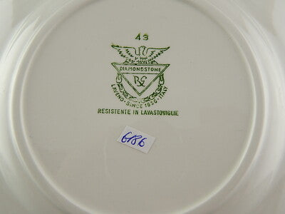 MODERNARIATO ANNI 60 SERVIZIO PIATTI CERAMICA RICHARD GINORI LAVENO DIAMONDSTONE