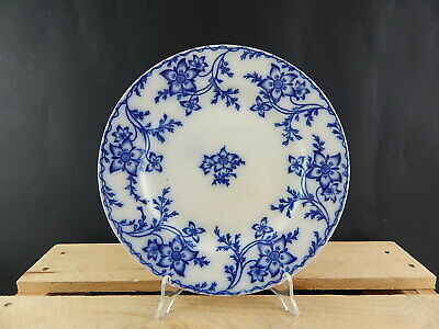 ANTICO RARO PIATTO PORCELLANA MINTON DEL1830 STAFFORDSHIRE DECORO ANEMONE #3706