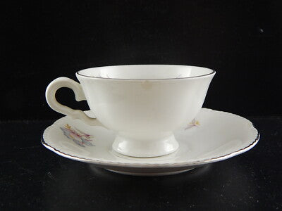 ANTICA ART DECO TAZZINA CAFFÈ PORCELLANA MITTERTEICH BAVARIA ANNI ‘30 DIFETTO