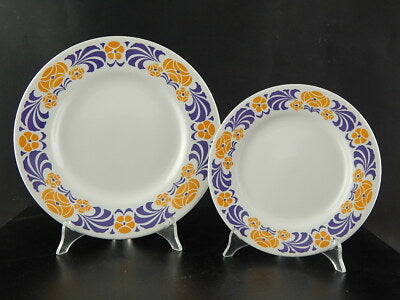 MODERNARIATO ANNI 60 SERVIZIO PIATTI CERAMICA RICHARD GINORI LAVENO DIAMONDSTONE