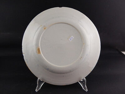 ANTICO PREZIOSO RARISSIMO PIATTO CERAMICA DELFT INIZIO XVIII SECOLO MUSEALE 8234
