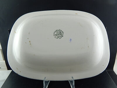 ANTICO RARO VASSOIO RAVIERA CERAMICA MONDOVI' VEDOVA BESIO CBM FINE 800