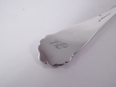 ANTICA PALETTA TORTA ARGENTO SILVER PLATE PRIMI ANNI 1900 ART NOUVEAU LIBERTY