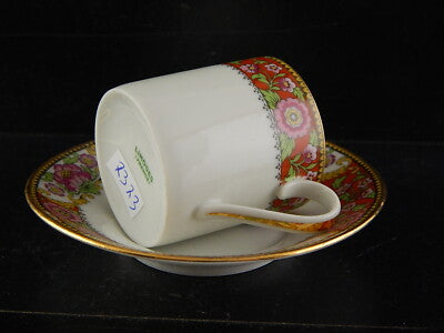 VINTAGE RARA TAZZINA PORCELLANA COLLEZIONE LIMOGES DIFETTO