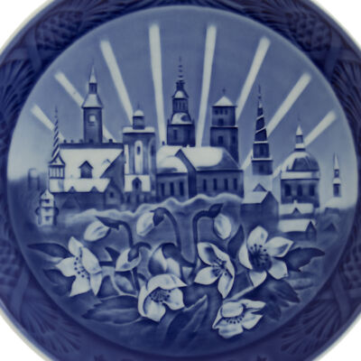 ROYAL COPENHAGEN PIATTO DI NATALE 2008 ORIGINALE PORCELLANA PRIMA SCELTA