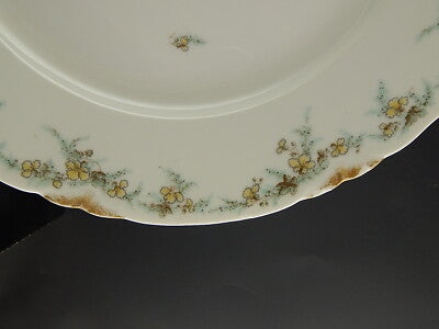 ANTICO PIATTO CM 35 PORCELLANA FORMA AMERICA GINORI DOCCIA ETA' LIBERTY DIFETTO