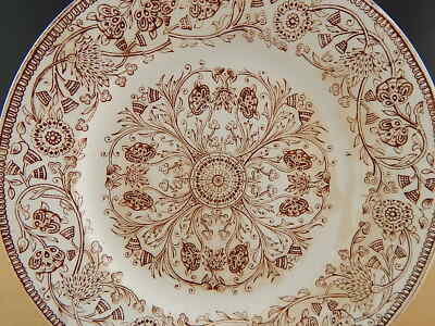 ANTICO RARO PIATTO CERAMICA SCI LAVENO MARCHIO INCUSSO COLLEZIONE GENOVA #4367