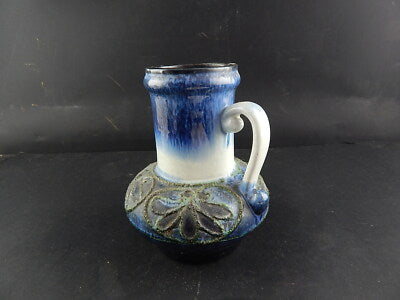 CERAMICA D'ARTE MID-CENTURY JUG SOHOLM BORNHOLM FAIENCE CARAFFA HANDMADE VINTAGE