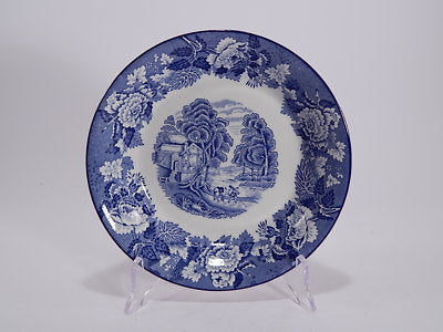 VINTAGE ENOCH WOOD'S ENGLISH SCENERY WOOD&SONS CIOTOLA SEMI PORCELLANA