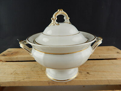 DAVENPORT ANTICA PREZIOSA POTTERY CERAMICA PICCOLA ZUPPIERA EGOISTE FINE 800