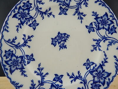 ANTICO RARO PIATTO PORCELLANA MINTON DEL1830 STAFFORDSHIRE DECORO ANEMONE #1894
