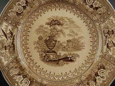 THOMAS MAYER 1830 PREZIOSO ANTICO PIATTO CANOVA STONE WARE POTTERY CERAMICA