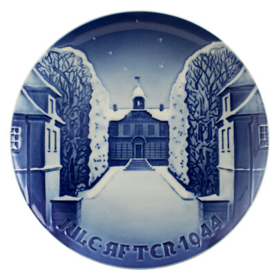 ROYAL COPENHAGEN BING&GRONDAHL PIATTO DI NATALE 1944 ORIGINALE PORCELLANA PRIMA