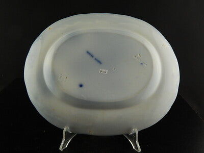 ANTICO VASSOIO RAVIERA CERAMICA WEDGWOOD WATER NYMPH DIPINTO MANO FINE '800