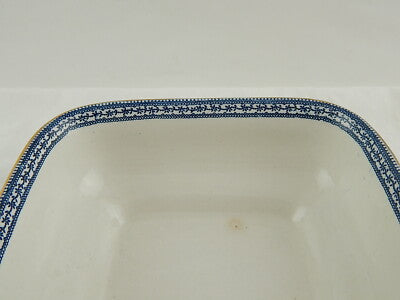 ANTICA CIOTOLA FRUTTIERA CENTROTAVOLA PORCELLANA INGLESE CETEM WARE MALTESE 1908