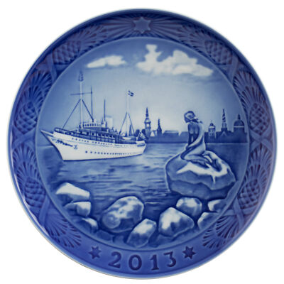 ROYAL COPENHAGEN PIATTO DI NATALE 2013 ORIGINALE PORCELLANA PRIMA SCELTA