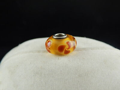 VINTAGE CIONDOLO CHARM TROLLBEADS VETRO DANISH COPENHAGEN DESIGN PRE 2000 #2