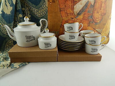 VINTAGE 1950 RARO SERVIZIO DA TÈ PORCELLANA SELTMANN WEIDEN MAJA DESNUDA GOYA