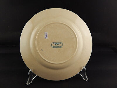 ANTICO PIATTO CERAMICA SARREGUEMINES U&C FINE 800 ART NOUVEAU ESTREES #8170