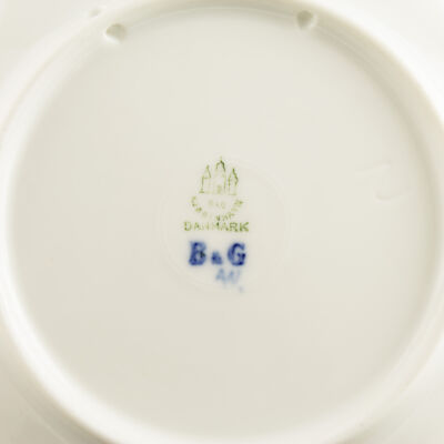 ROYAL COPENHAGEN BING&GRONDAHL PIATTO DI NATALE 1917 ORIGINALE PORCELLANA PRIMA