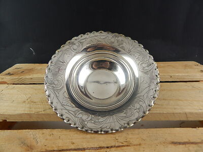 VINTAGE SHEFFIELD SILVER PLATE PORTA MUFFIN BURRO BAGNO ARGENTO CESELLATO
