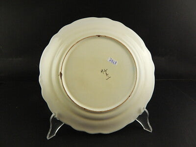 ANTICO RARO PIATTO COLLEZIONE CERAMICA POLICROMO ALBISOLA G. MAZZOTTI PRIMO '900