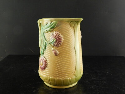 ANTICA ART NOUVEAU BROCCA O CARAFFA BARBOTINE CERAMICA STILE D’ONNAING FRANCIA