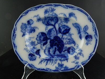 ANTICO VASSOIO RAVIERA PORCELLANA WEDGWOOD WATER NYMPH DIPINTO MANO FINE '800