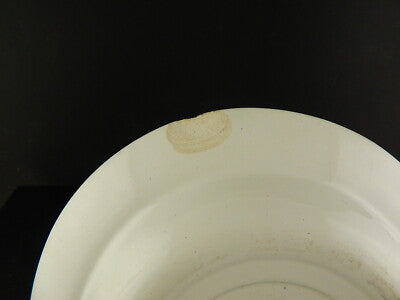 ANTICO PIATTO FONDO COLLEZIONE COLANDINE CERAMICA RICHARD MILANO DIFETTO