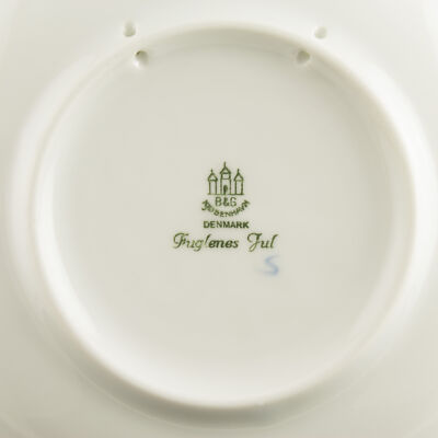 ROYAL COPENHAGEN BING&GRONDAHL PIATTO DI NATALE 1967 ORIGINALE PORCELLANA PRIMA